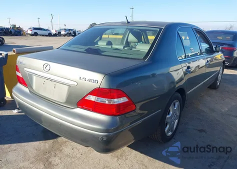 2004 Lexus Ls 430 z USA, uszkodzony, nr VIN JTHBN36F840163734